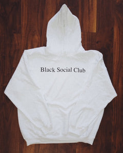 Black Social Club Hoodie -White